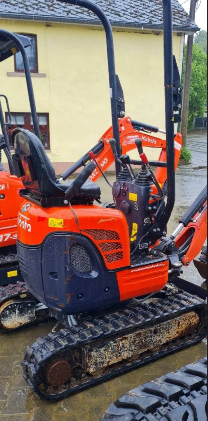 Mini-Pelle Kubota U10-3 (2021) – Compacte, Démonstration, Seulement 500 h – Image 7