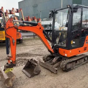 Mini-Pelle Hitachi ZX 19 U-5 – 2018 – Compacte, Fiable, Équipée