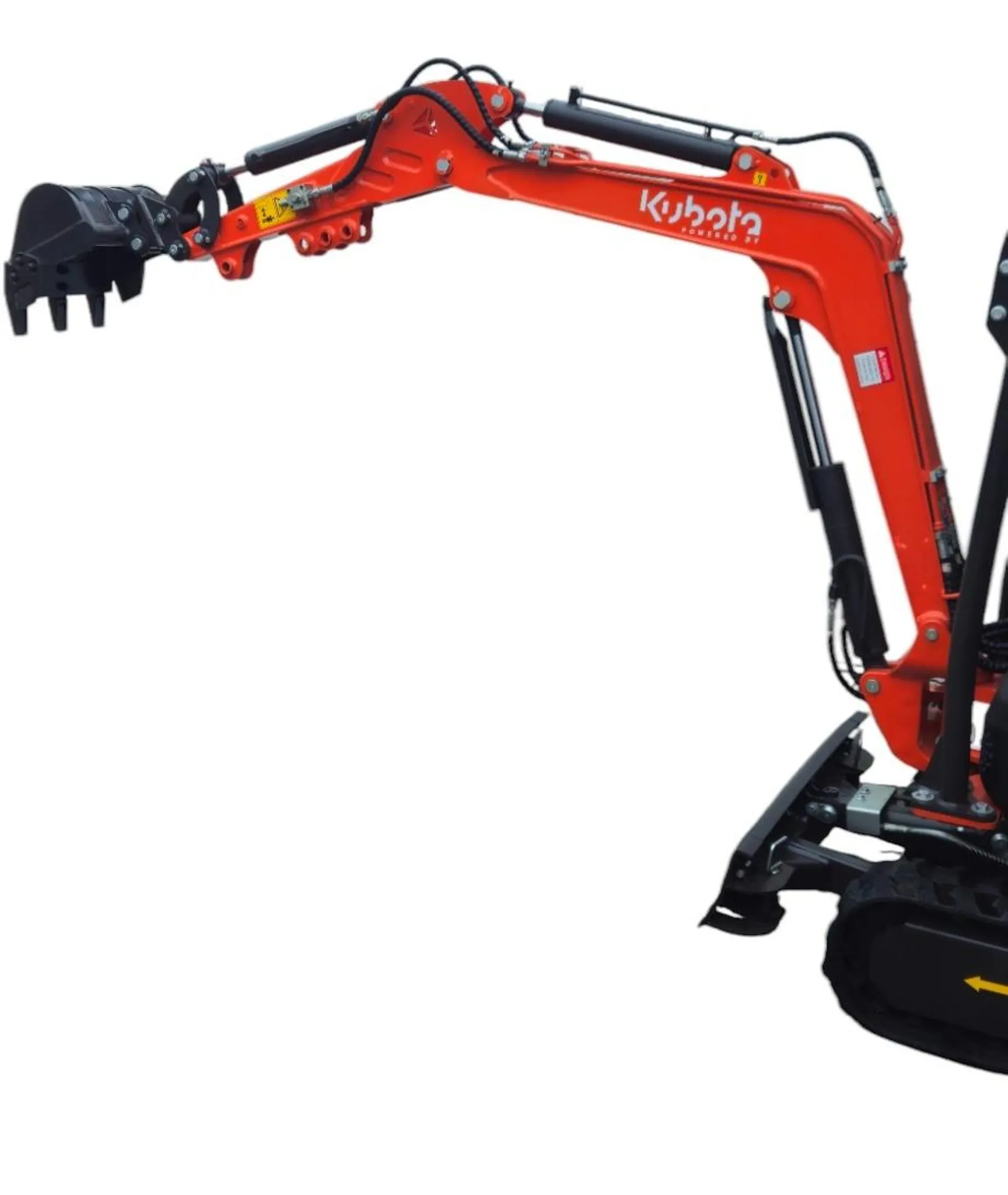 Mini pelle Kubota avec E-Start LED phares 14 CV moteur diesel neuve – Image 13