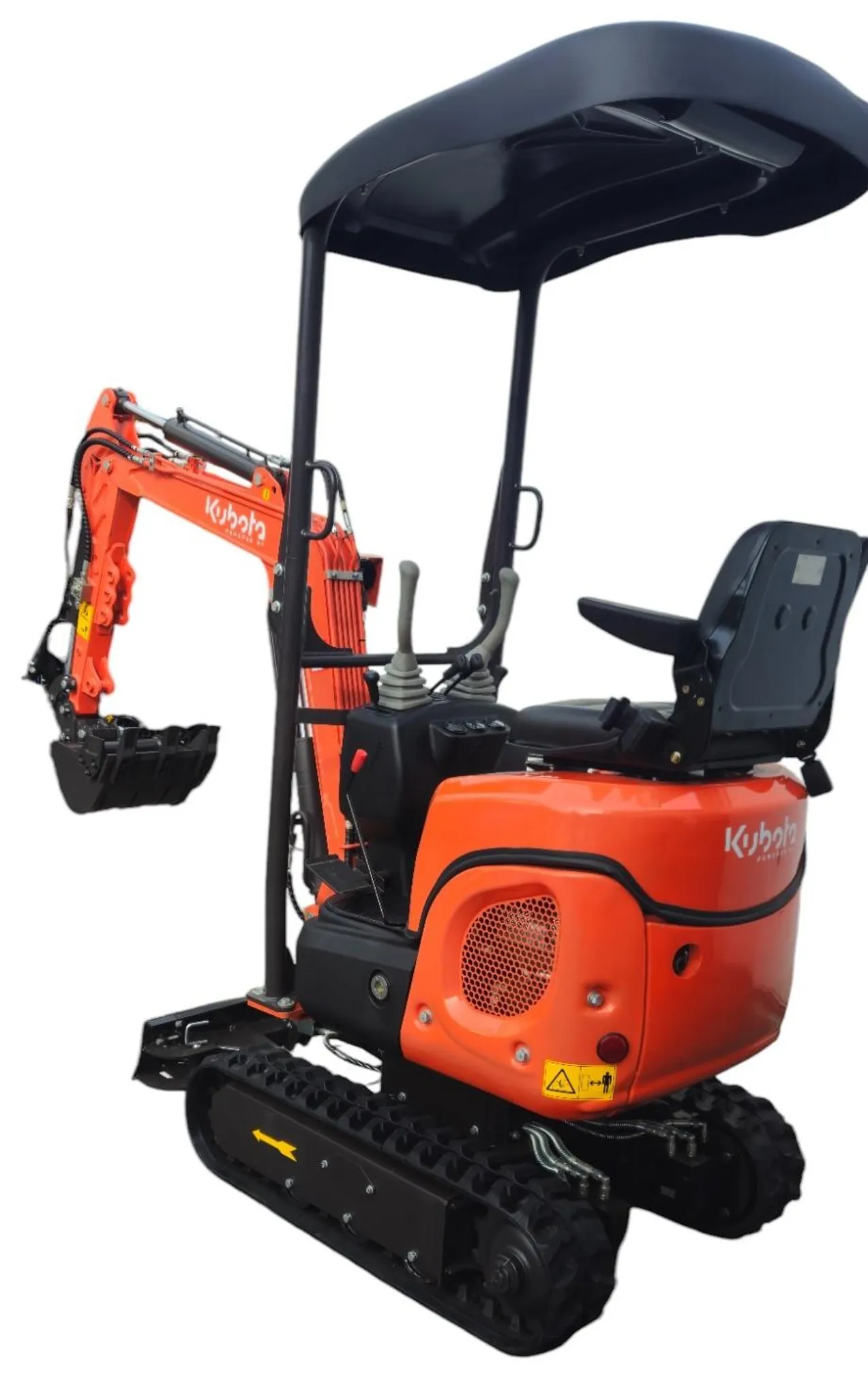 Mini pelle Kubota avec E-Start LED phares 14 CV moteur diesel neuve – Image 3