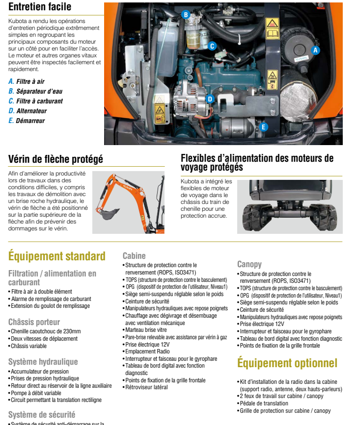 mini pelle neuve KUBOTA KX016-4 – Image 9