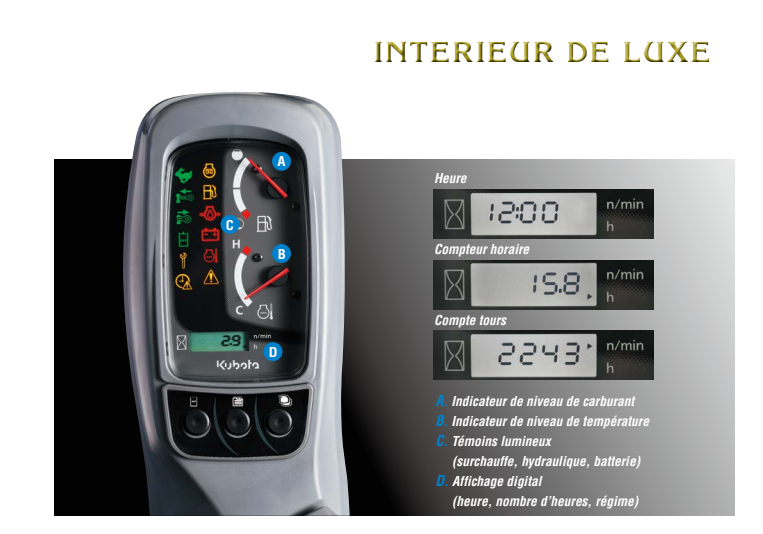 Mini pelles neuve Kubota KX019-4 – Image 6