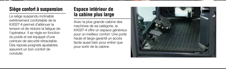 Mini pelles neuve Kubota KX027-4 – Image 9