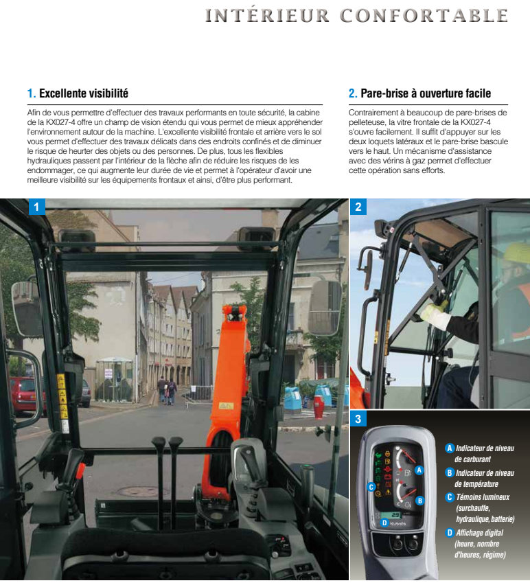 Mini pelles neuve Kubota KX027-4 – Image 10