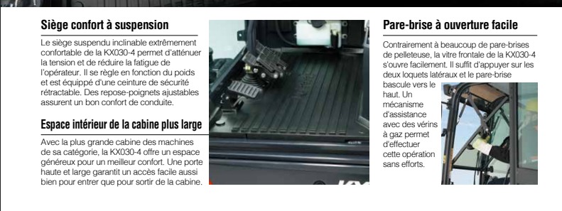 Mini pelle neuve Kubota KX030-4 – Image 7