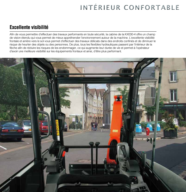 Mini pelle neuve Kubota KX030-4 – Image 8