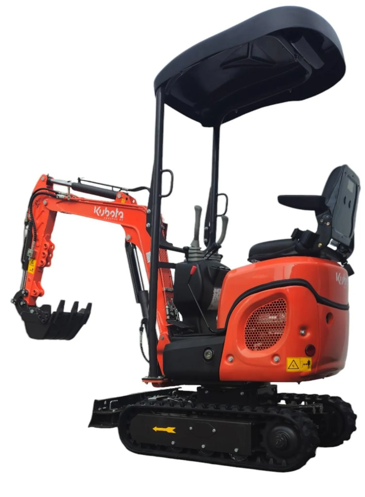 Mini pelle Kubota avec E-Start LED phares 14 CV moteur diesel neuve – Image 18