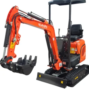 Mini pelle Kubota avec E-Start LED phares 14 CV moteur diesel neuve